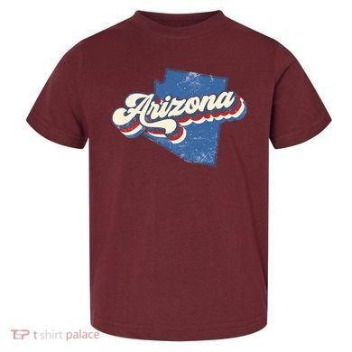 State Of Arizona Retro Logo Toddler T-Shirt
