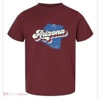 State Of Arizona Retro Logo Toddler T-Shirt thumb 0