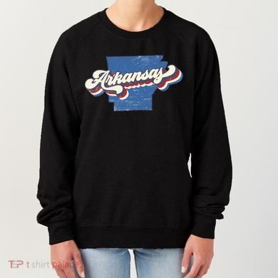 State Of Arkansas Retro Logo Women's Sweatshirt