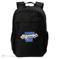 State Of Arkansas Retro Logo Backpack thumb 0