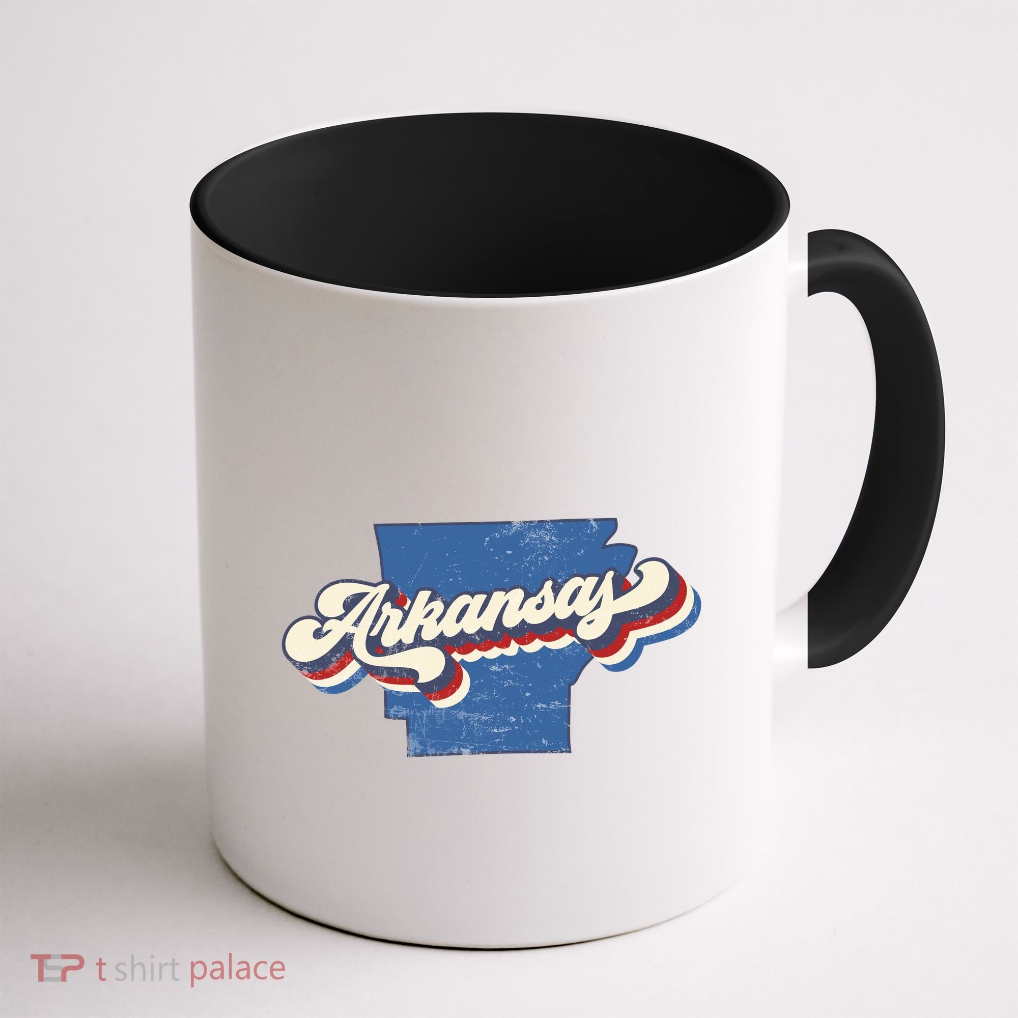 State Of Arkansas Retro Logo Coffee Mug