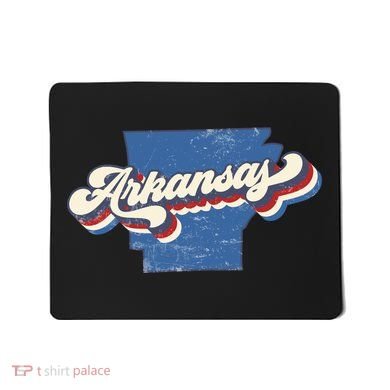 State Of Arkansas Retro Logo Mousepad