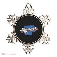 State Of Arkansas Retro Logo Ornament thumb 0