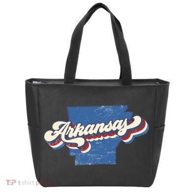 State Of Arkansas Retro Logo Tote Bag