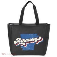 State Of Arkansas Retro Logo Tote Bag thumb 0