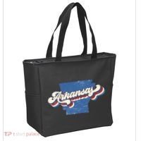 State Of Arkansas Retro Logo Tote Bag thumb 2