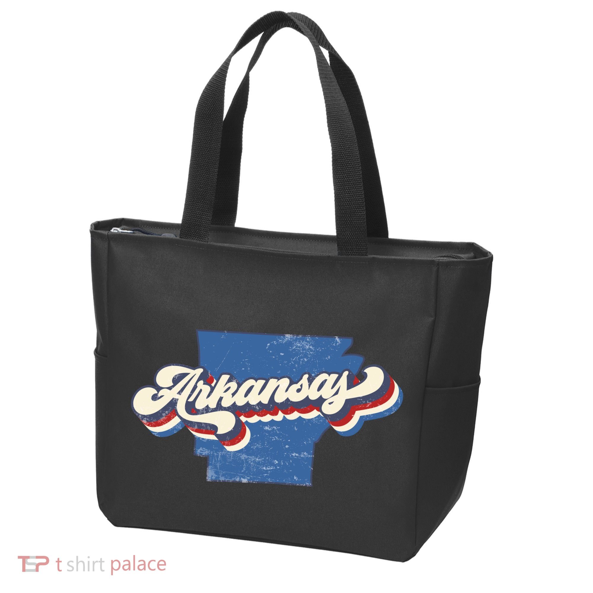 State Of Arkansas Retro Logo Tote Bag