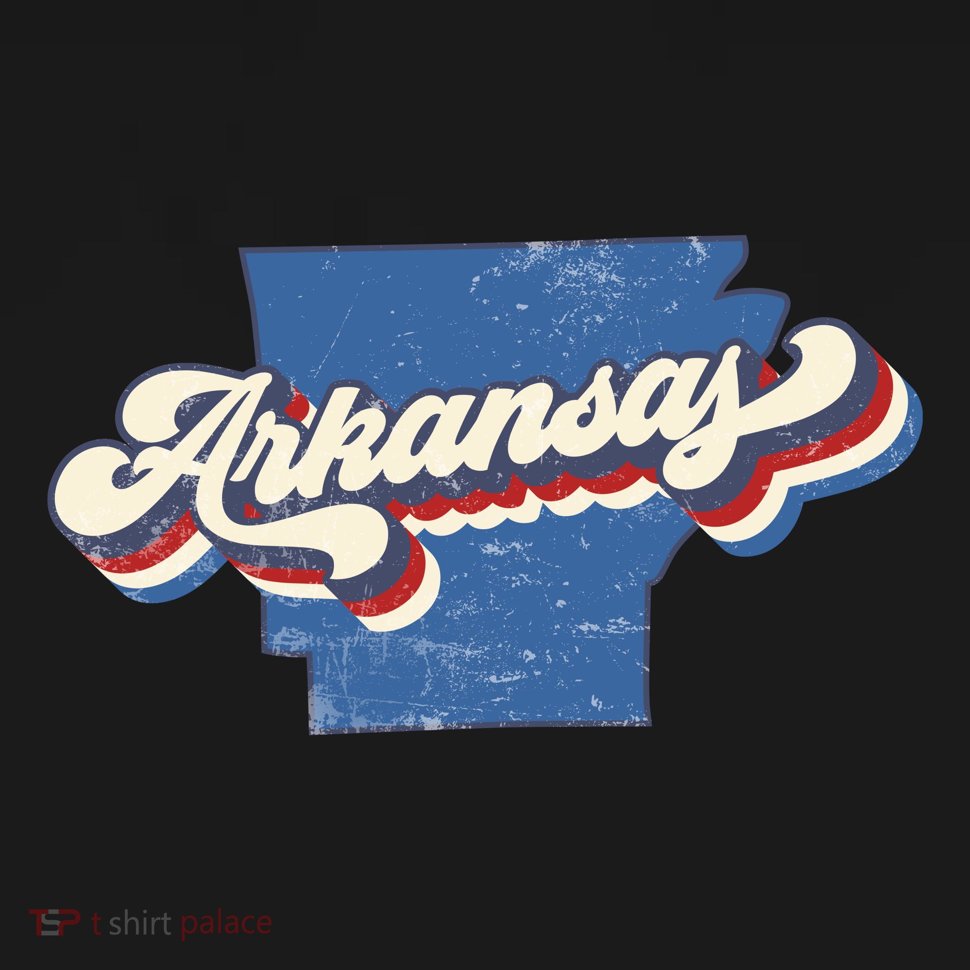 State Of Arkansas Retro Logo Tote Bag