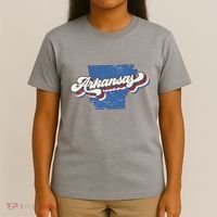 State Of Arkansas Retro Logo T-Shirt thumb 4