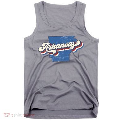 State Of Arkansas Retro Logo Tank Top