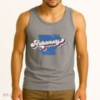 State Of Arkansas Retro Logo Tank Top thumb 3