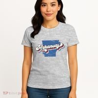 State Of Arkansas Retro Logo Women's T-Shirt thumb 4