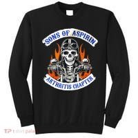 Sons Of Aspirin Arthritis Chapter For Funny Biker Sweatshirt thumb 0