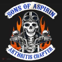 Sons Of Aspirin Arthritis Chapter For Funny Biker T-Shirt thumb 7