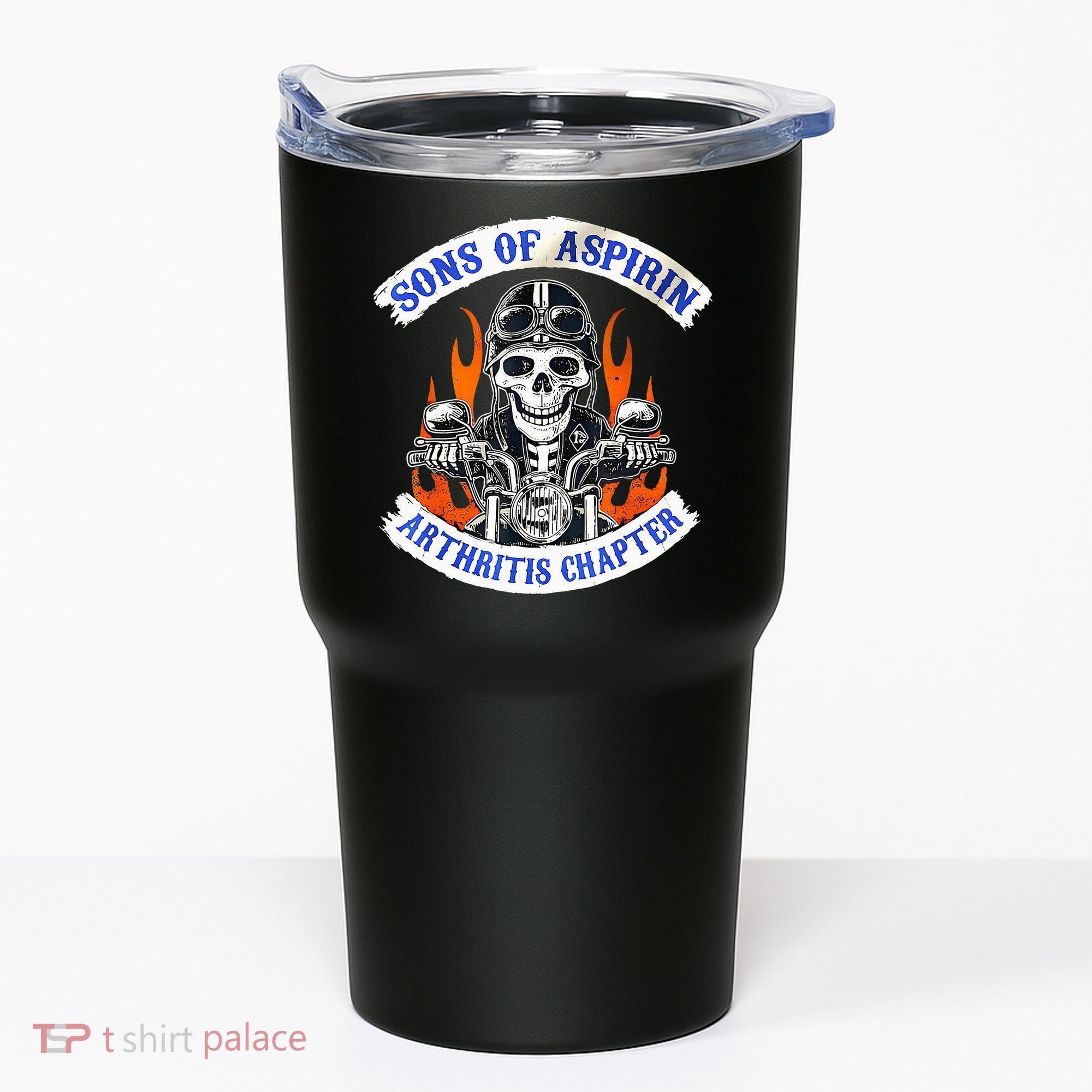 Sons Of Aspirin Arthritis Chapter For Funny Biker Tumbler