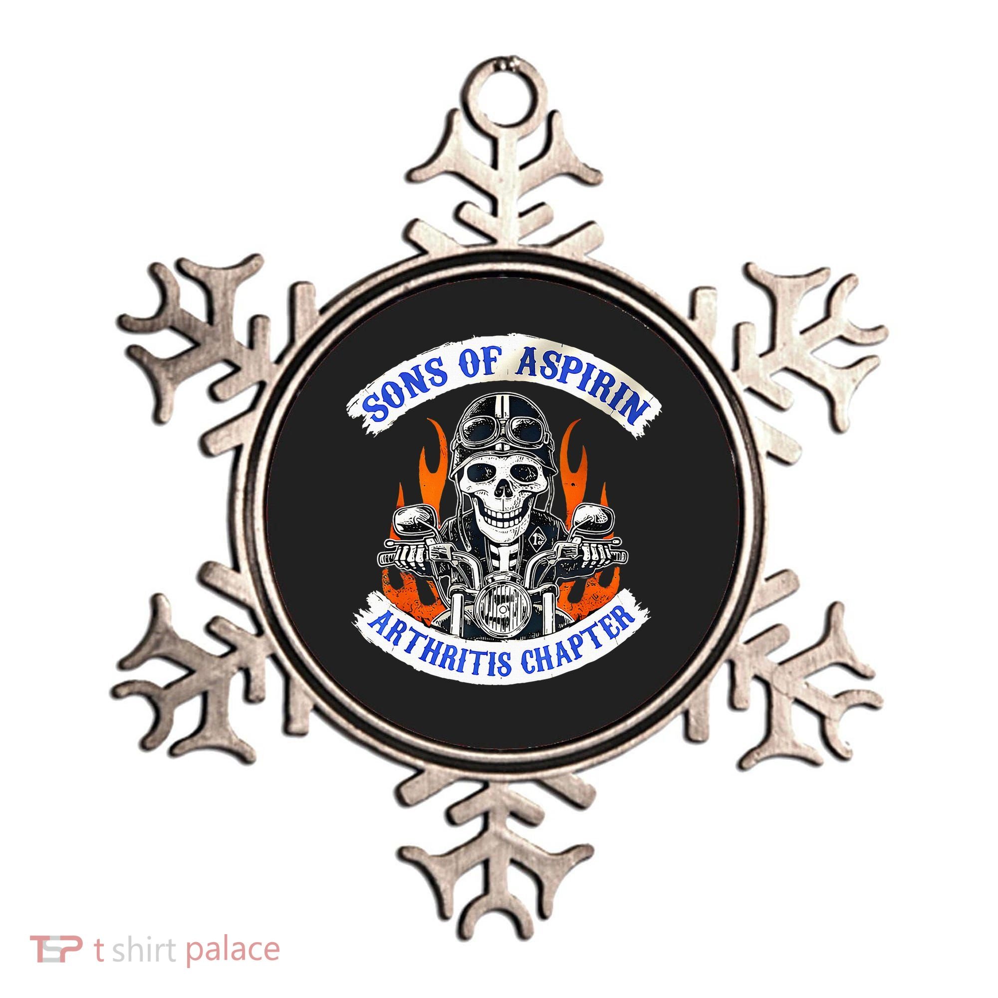 Sons Of Aspirin Arthritis Chapter For Funny Biker Ornament