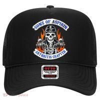 Sons Of Aspirin Arthritis Chapter For Funny Biker Hat thumb 0