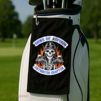 Sons Of Aspirin Arthritis Chapter For Funny Biker Golf Towel thumb 2