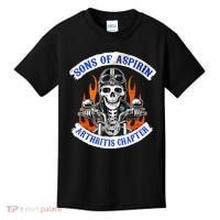 Sons Of Aspirin Arthritis Chapter For Funny Biker Kids T-Shirt thumb 0