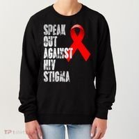Speak Out Against Hiv Stigma World Aids Day Women's Sweatshirt thumb 0