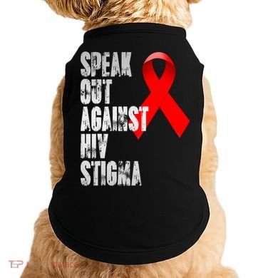 Speak Out Against Hiv Stigma World Aids Day Doggie Tank