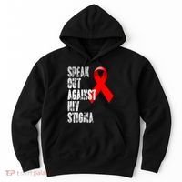 Speak Out Against Hiv Stigma World Aids Day Hoodie thumb 0