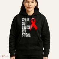 Speak Out Against Hiv Stigma World Aids Day Hoodie thumb 5
