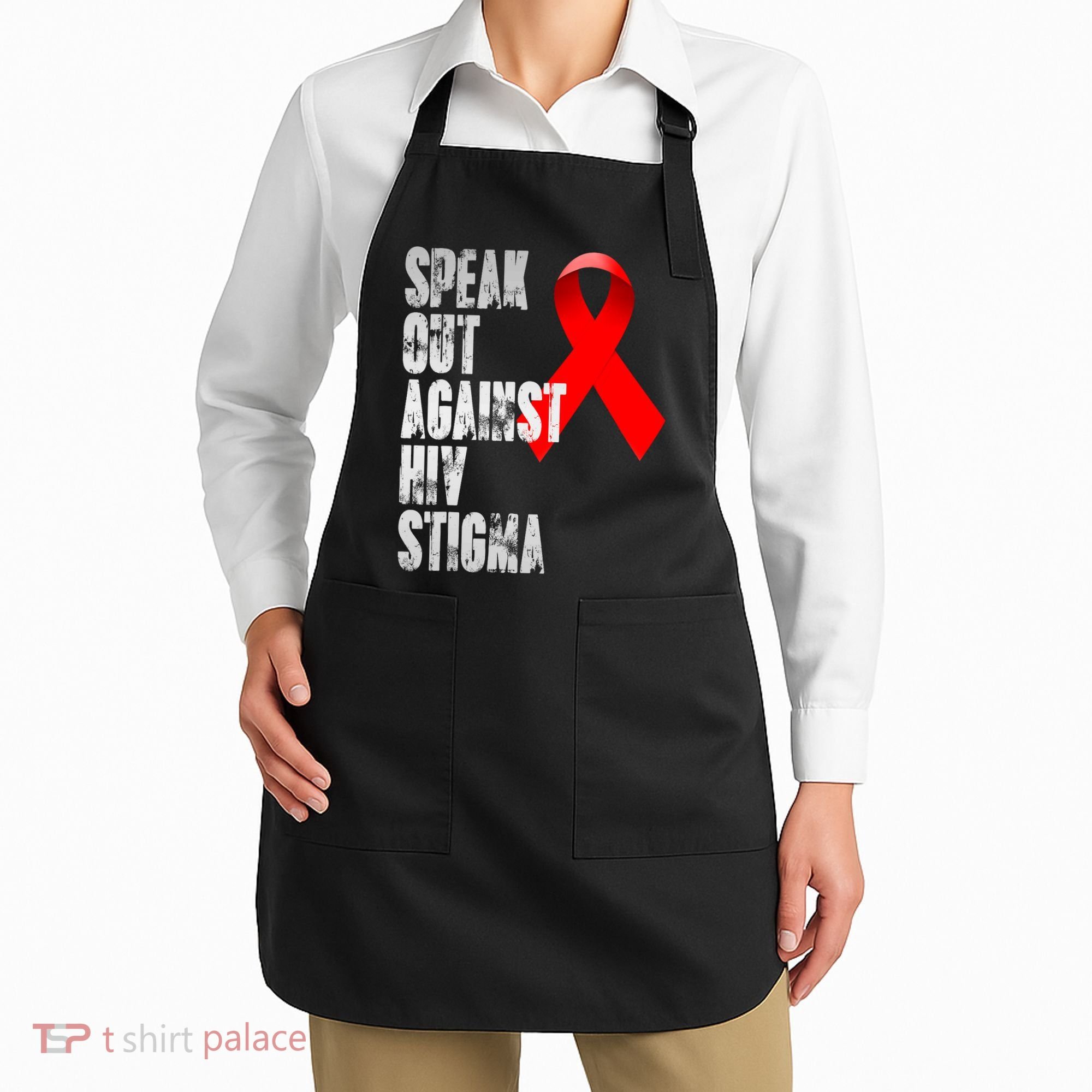 Speak Out Against Hiv Stigma World Aids Day Apron