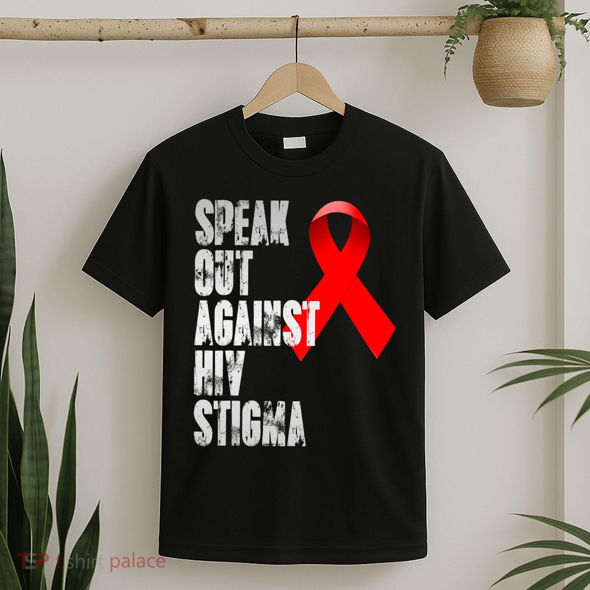 Speak Out Against Hiv Stigma World Aids Day T-Shirt