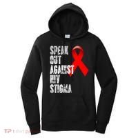 Speak Out Against Hiv Stigma World Aids Day Women's Hoodie thumb 0