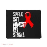 Speak Out Against Hiv Stigma World Aids Day Mousepad thumb 0