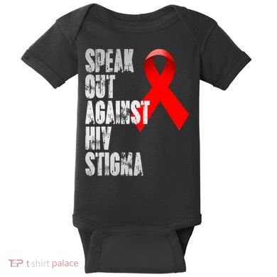Speak Out Against Hiv Stigma World Aids Day Baby Bodysuit