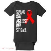 Speak Out Against Hiv Stigma World Aids Day Baby Bodysuit thumb 0