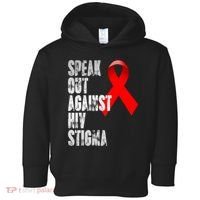 Speak Out Against Hiv Stigma World Aids Day Toddler Hoodie thumb 0