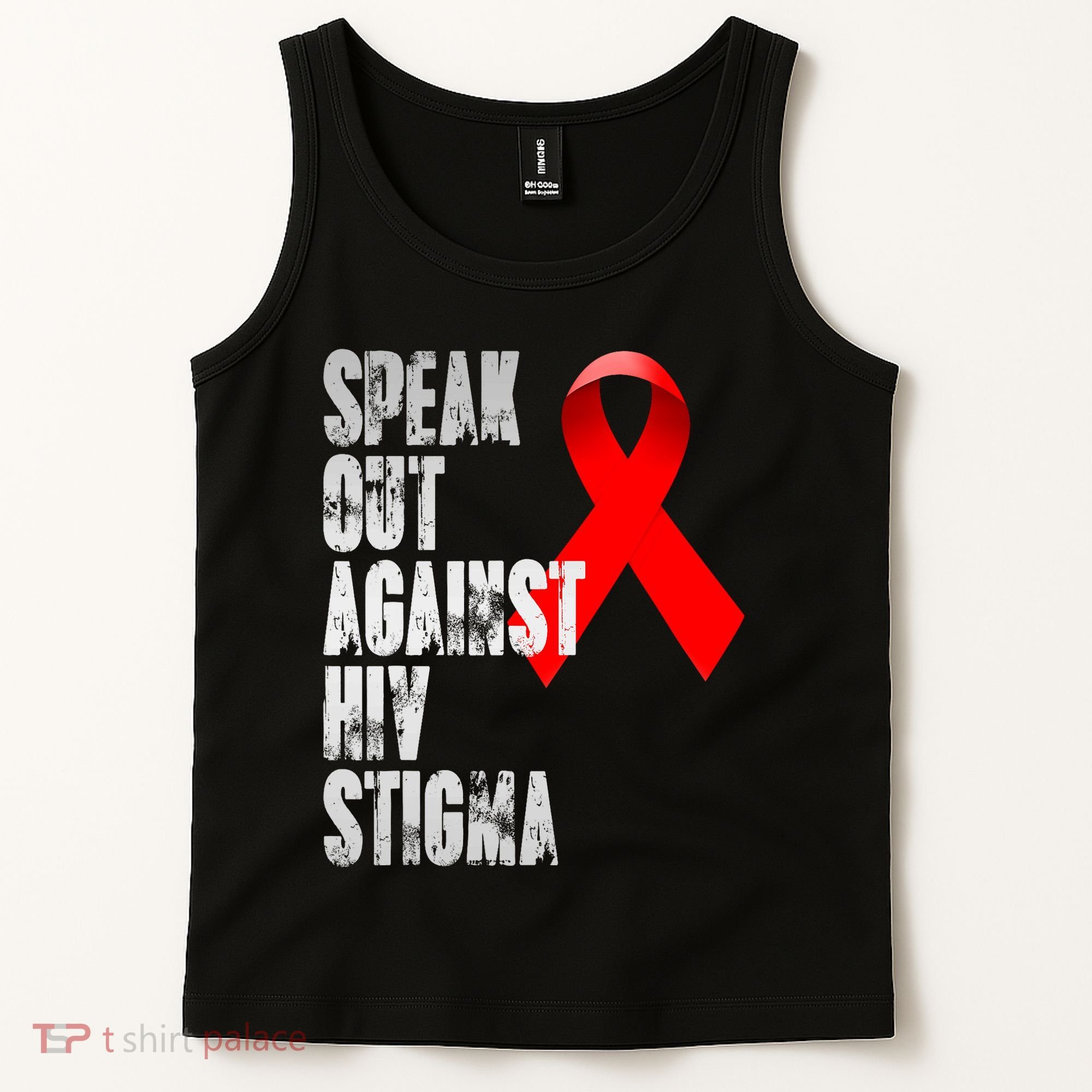 Speak Out Against Hiv Stigma World Aids Day Tank Top