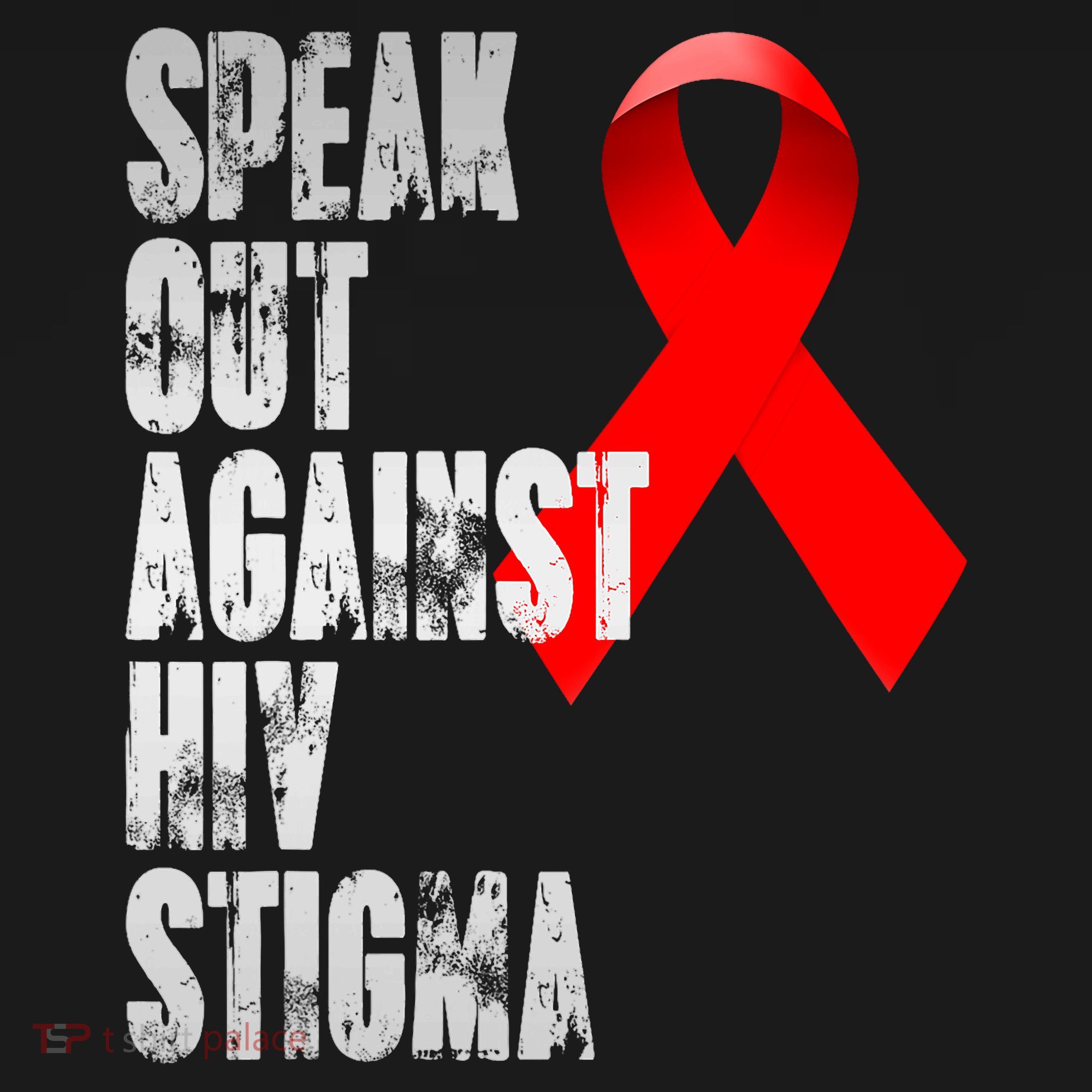 Speak Out Against Hiv Stigma World Aids Day Women's Long Sleeve Shirt
