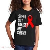 Speak Out Against Hiv Stigma World Aids Day Kids T-Shirt thumb 2