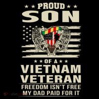 Son Of A Vietnam Veteran Soldier Combat Gift Coffee Mug thumb 5