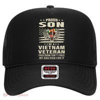 Son Of A Vietnam Veteran Soldier Combat Gift Hat thumb 0