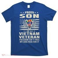 Son Of A Vietnam Veteran Soldier Combat Gift T-Shirt thumb 0