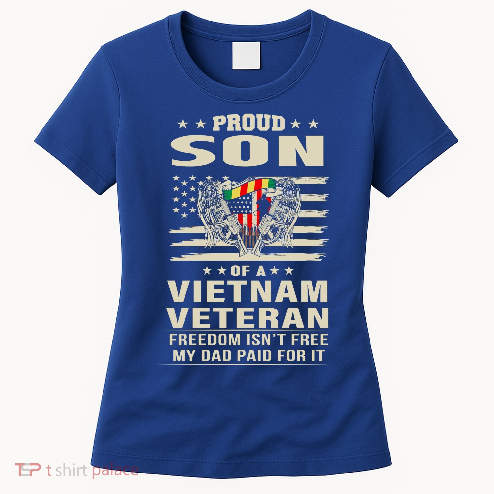 Son Of A Vietnam Veteran Soldier Combat Gift Women's T-Shirt