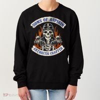 Sons Of Aspirin Arthritis Chapter Funny Biker Women's Sweatshirt thumb 0