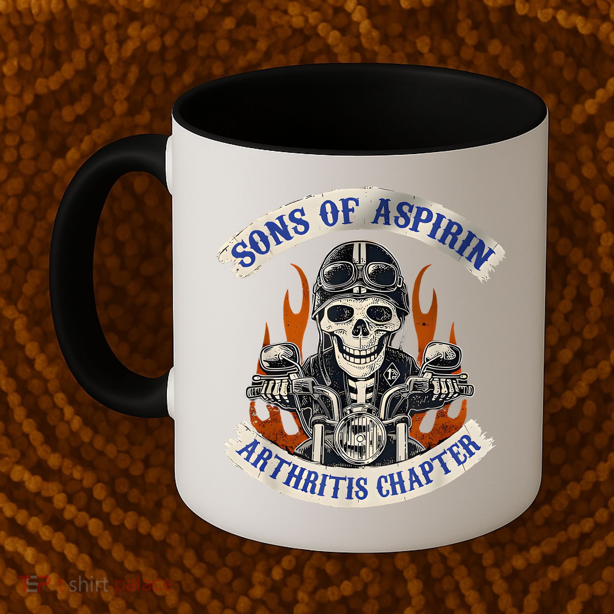Sons Of Aspirin Arthritis Chapter Funny Biker Coffee Mug