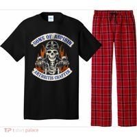 Sons Of Aspirin Arthritis Chapter Funny Biker Pajama Set thumb 0