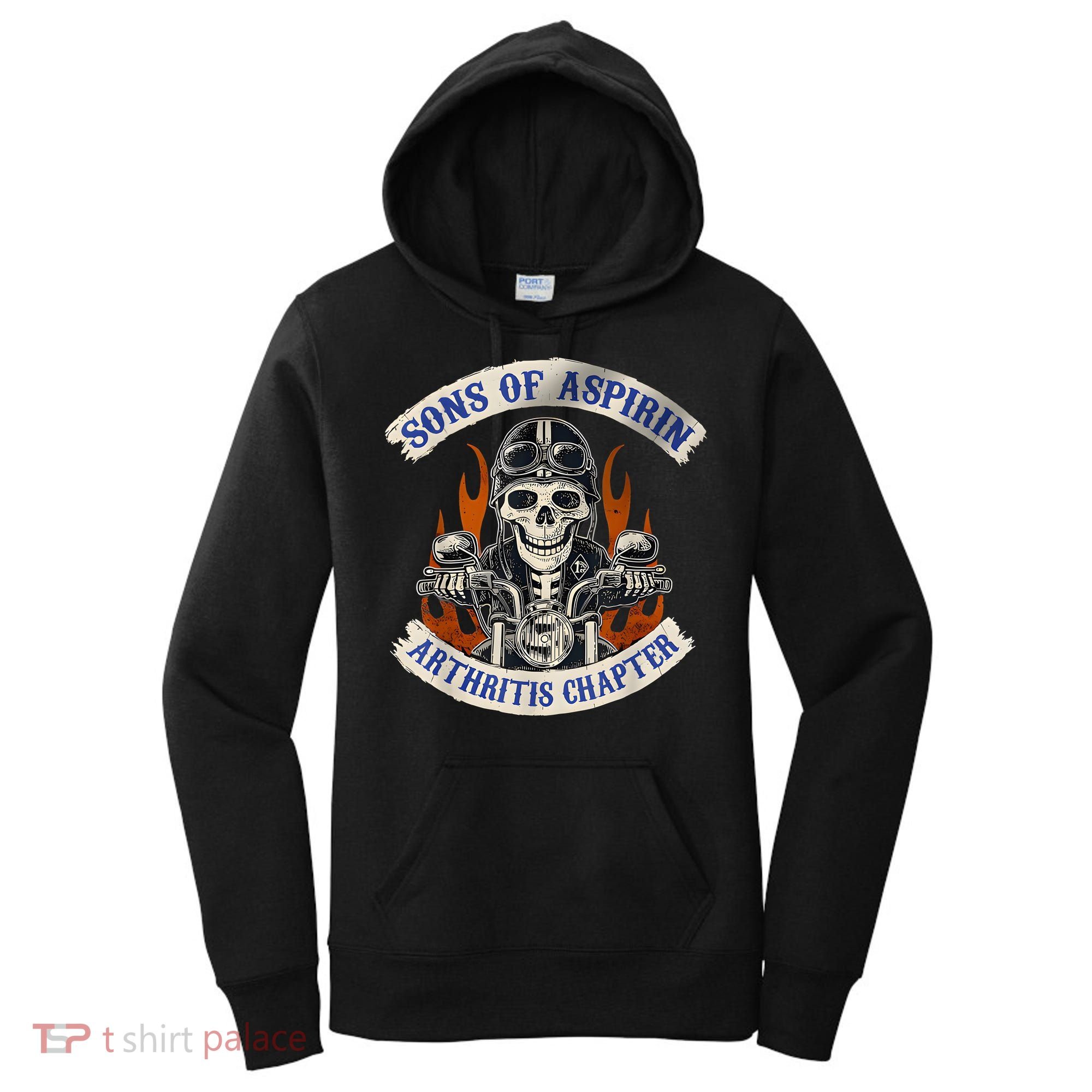 Sons Of Aspirin Arthritis Chapter Funny Biker Women's Hoodie