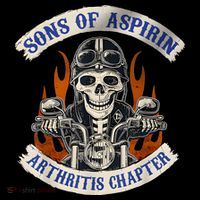 Sons Of Aspirin Arthritis Chapter Funny Biker Women's Hoodie thumb 2