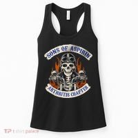 Sons Of Aspirin Arthritis Chapter Funny Biker Women's Tank Top thumb 0