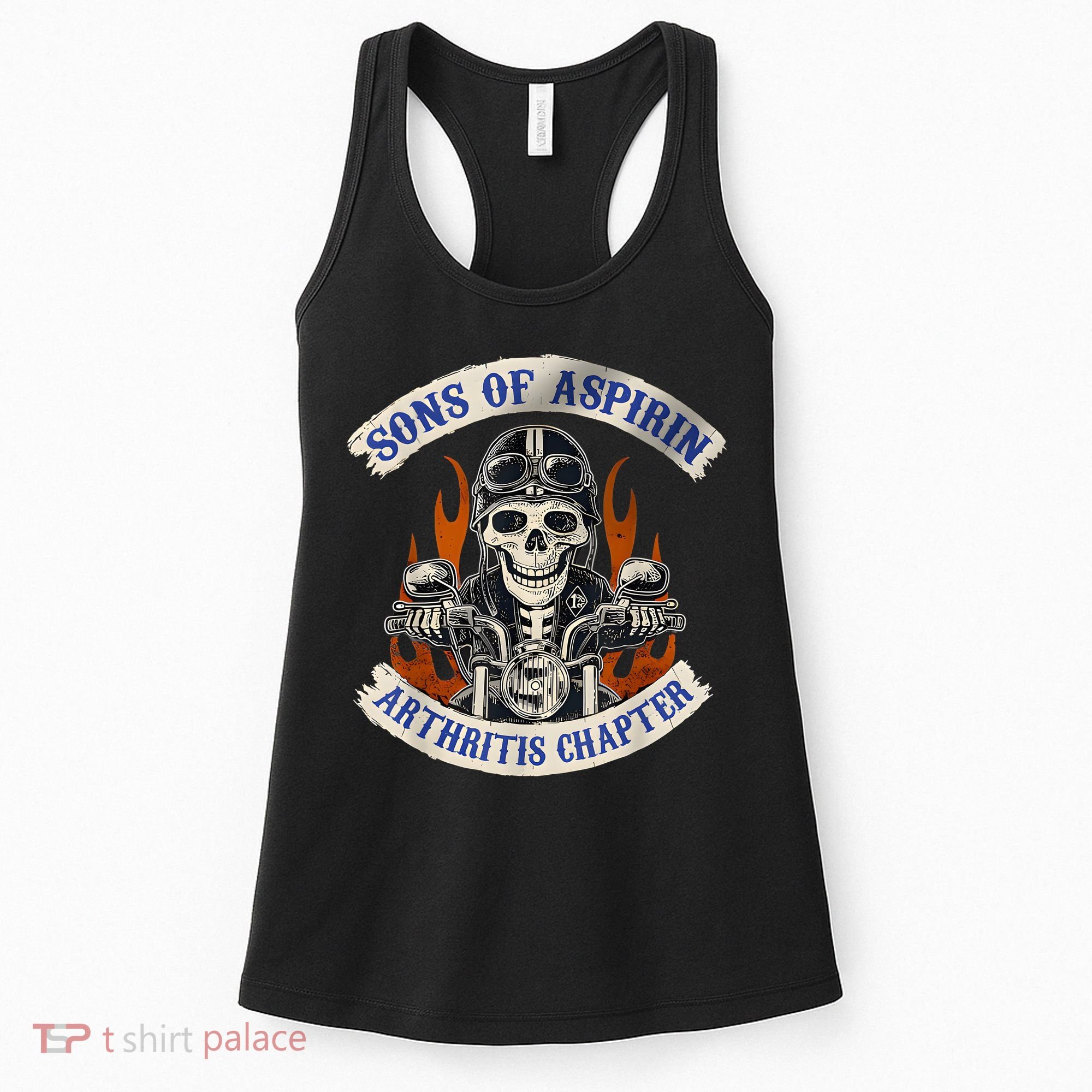 Sons Of Aspirin Arthritis Chapter Funny Biker Women's Tank Top