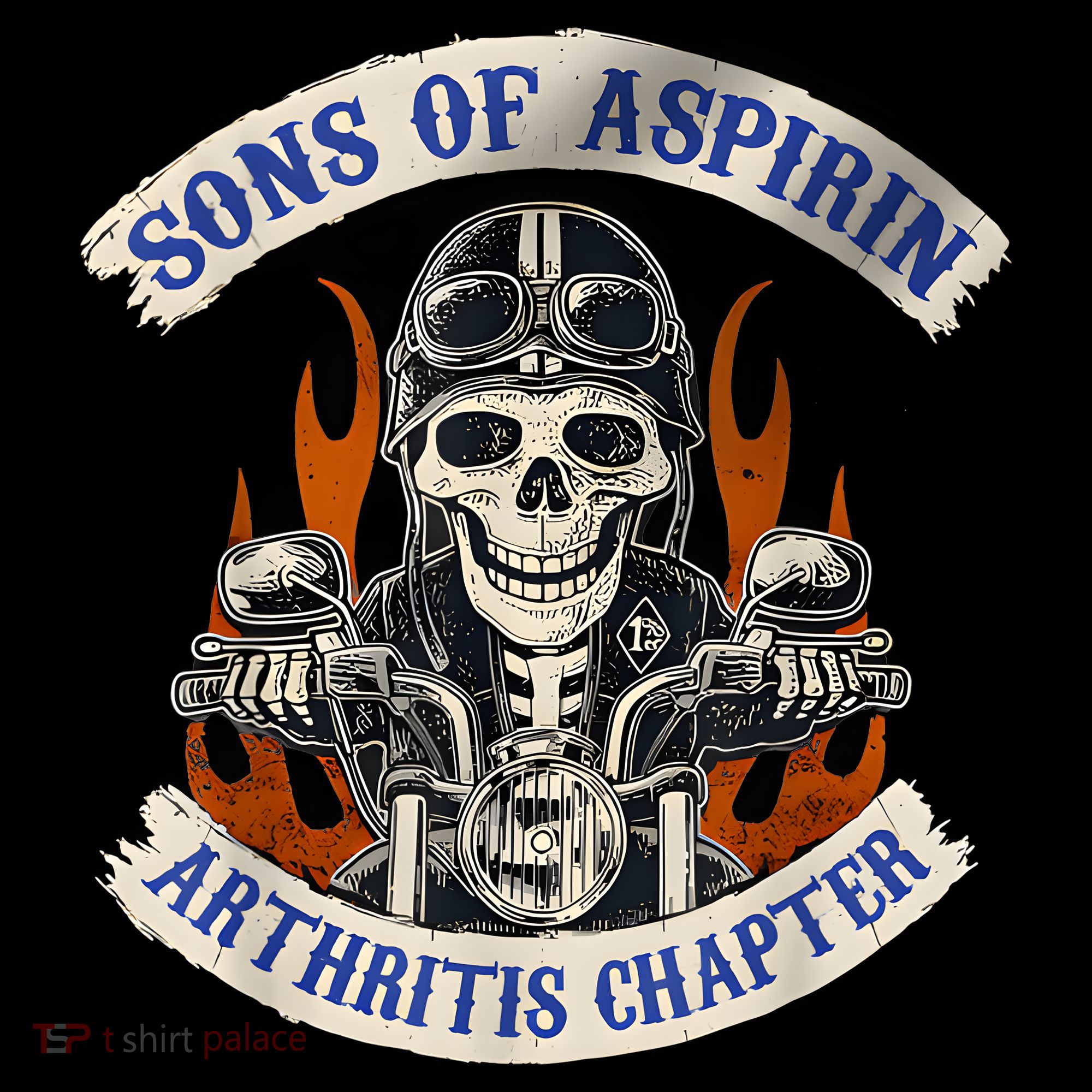 Sons Of Aspirin Arthritis Chapter Funny Biker Baby Bodysuit