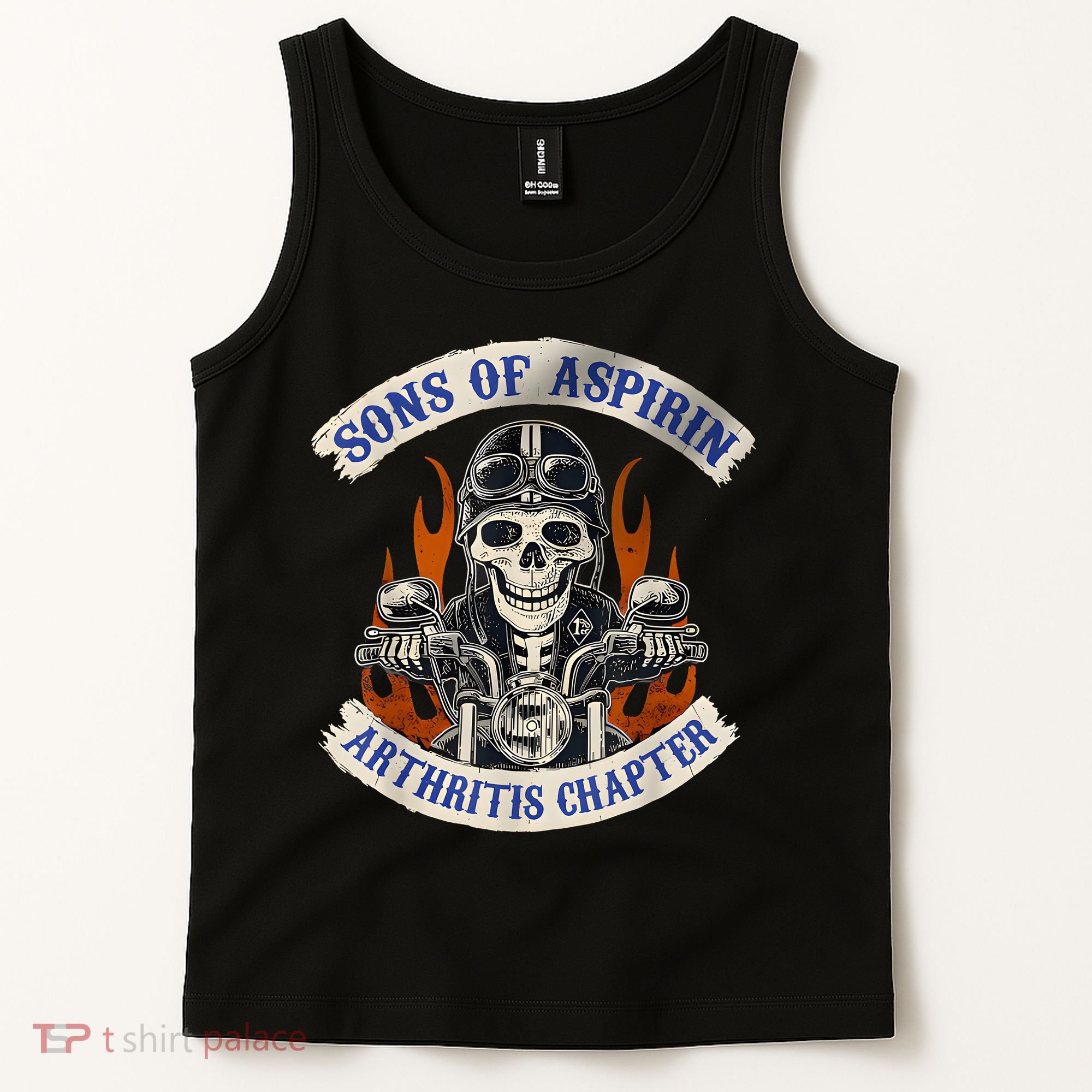 Sons Of Aspirin Arthritis Chapter Funny Biker Tank Top